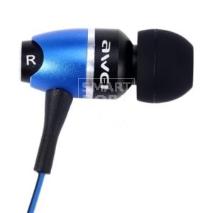 Awei S80vi 1.25m Cable Metal Rock In - ear наушники Mic Volume Control