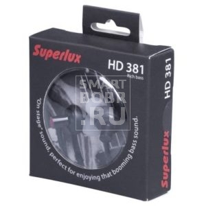 Superlux HD381 вкладыши Monitor Super Bass Earbud наушники