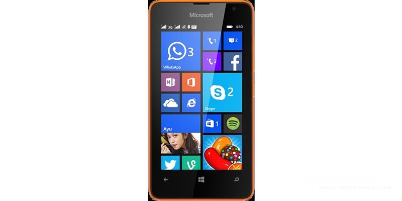 телефон для пожилых людей Microsoft Lumia 430 Dual SIM