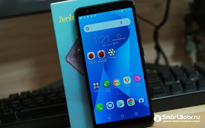 ASUS ZenFone Max Plus - лучший смартфон до 20000 рублей