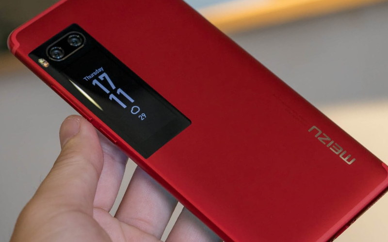 красные смартфоны Meizu Pro 7 Red