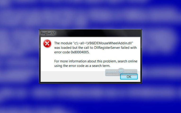 код ошибки Windows 7