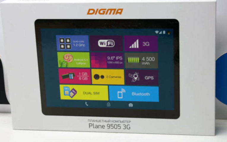 планшет Digma Plane 9505
