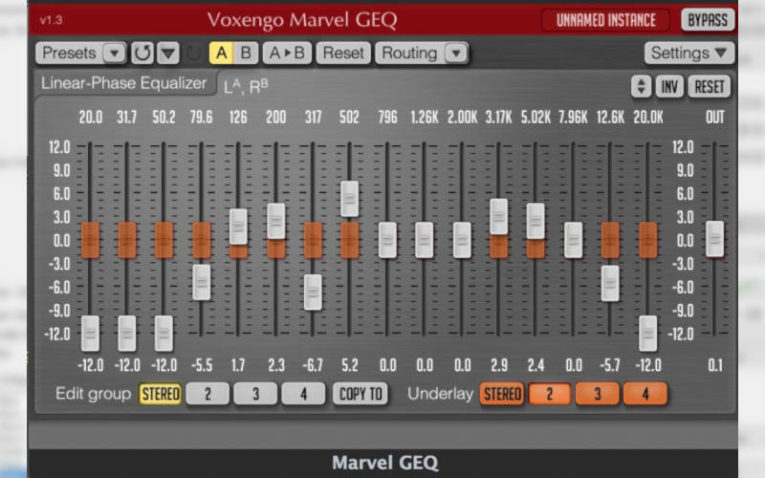 эквалайзер для windows Voxengo Marvel GEQ