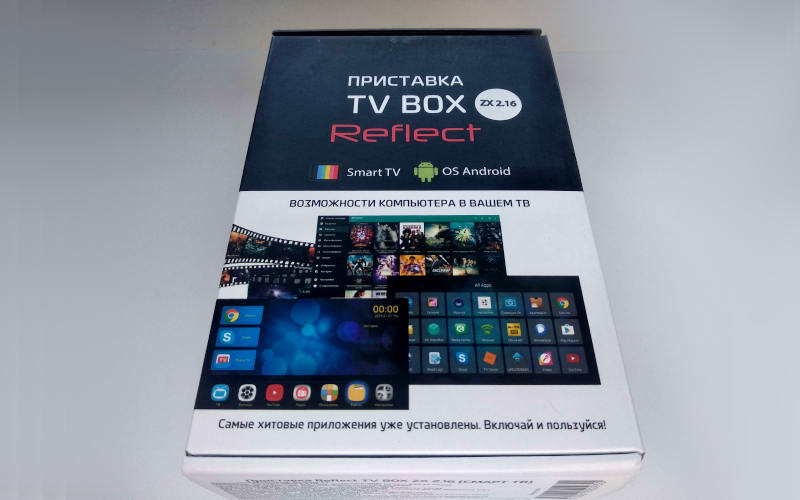 коробка Reflect TV Box ZX 2.16