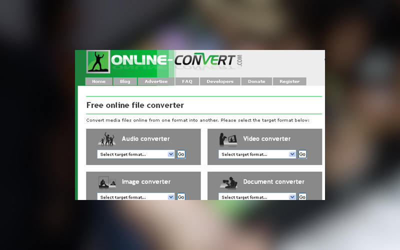 обрезать видео онлайн с помощью Online-Convert